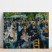 Reproductie van het schilderij Bal du moulin de la Galette - Pierre-Auguste Renoir