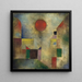 Ballon rouge - Paul Klee — ingelijst kunstwerk aan de muur
