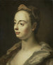 Portret van een vrouw - Balthasar Denner — weergave van het kunstwerk