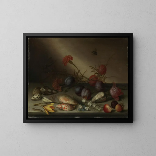 Balthasar van der Ast - Still Life with Shells Fruit and Flowers.webp