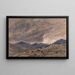 View of Snowdon with a Stormy Sky - Barbara Bodichon — framed artwork on a wall