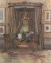 Het salon van de Riouwstraat in Den Haag in daglicht - Barbara Elisabeth van Houten — weergave van het kunstwerk