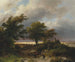 Een bebost landschap - Barend Cornelis Koekkoek — weergave van het kunstwerk