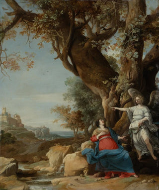 Bartholomeus Breenbergh - Hagar and the angel.webp