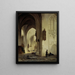 binnenkant van de kerk - Bartholomeus Johannes van Hove — ingelijst kunstwerk aan de muur