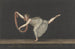 Danseuse Annette Kübler die de sjaapstap uitvoert - Bartholomeus Ziesenis — weergave van het kunstwerk