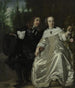 Abraham del Court and his wife Maria de Kaersgieter - Bartholomeus van der Helst — artwork view