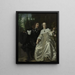 Abraham del Court and his wife Maria de Kaersgieter - Bartholomeus van der Helst — framed artwork on a wall