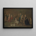 Uvedale Tomkyns Price 1685-1764 en familieleden, mogelijk - Bartholomew Dandridge — ingelijst kunstwerk aan de muur