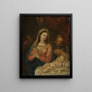 Bartholomus Ignaz Weiss - Holy Family.webp