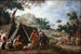 Laban die op zoek is naar zijn gestolen huisgodinnen - Bartolomé Esteban Murillo — weergave van het kunstwerk