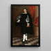 portret van een vermoedelijke edelman lid van de familie Ostigliani - Bartolomé Esteban Murillo — ingelijst kunstwerk aan de muur