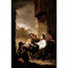 Sint Thomas van Villanueva die zijn kleren deelt met bedelende kinderen - Bartolomé Esteban Murillo — weergave van het kunstwerk
