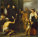 De Charité van Sint Thomas van Villanueva - Bartolomé Esteban Murillo — weergave van het kunstwerk