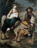 De vlucht naar Egypte - Bartolomé Esteban Murillo — weergave van het kunstwerk