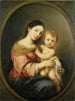 De Maagd met Kind - Bartolomé Esteban Murillo — weergave van het kunstwerk