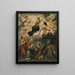 Maria met kind en heiligen - Bartolomé Esteban Murillo — ingelijst kunstwerk aan de muur