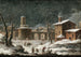Landschap onder de sneeuw - Bartolomeo Pedone — weergave van het kunstwerk