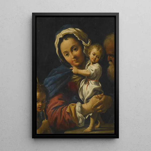 Reproduction of the painting Sainte Famille - Bartolomeo Schedoni
