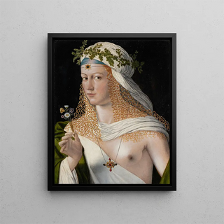 Bartolomeo Veneto - Idealised Portrait of a Courtesan as Flora.webp