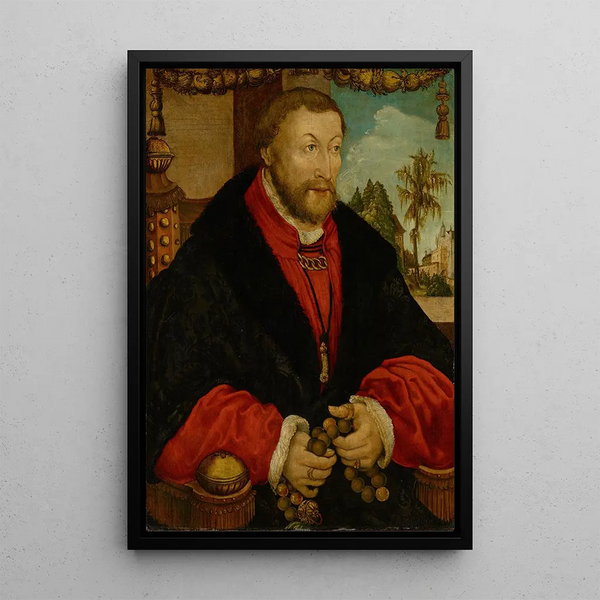Reproduction of the painting Portrait of Wolfgang Count Palatine - Bartolomeo Vivarini