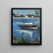 Reproductie van het schilderij Boot met anker op de Seine in Argenteuil - Gustave Caillebotte