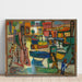 Reproductie van het schilderij Bateaux à Collioure - Sasza Blonder