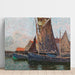 Reproductie van het schilderij Zeilboten - Alfred Zoff