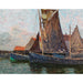 Reproductie van het schilderij Zeilboten - Alfred Zoff