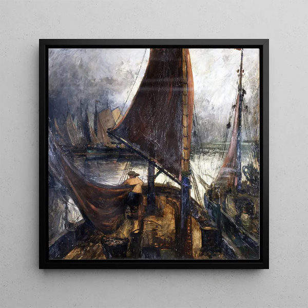 Bateaux de pêcheurs - Jozef De Coene