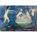 Reproductie van het schilderij Badende Meisjes - Edvard Munch