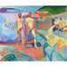Reproduction of the painting Bathing Men Painting - Edvard Munch