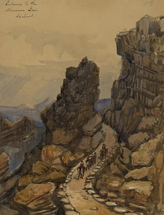 Bayard Taylor - Entrance to the Almanna Gau eg Almannagj Iceland.webp