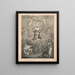 Hemelvaart van Christus - Beck Pauli Lith — ingelijst kunstwerk aan de muur