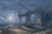 Maritiem landschap met ruïne - Bello Brivio — weergave van het kunstwerk