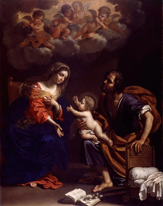 Benedetto Gennari The Younger - The Holy Family.webp