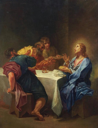 Benedetto Luti - Supper at Emmaus.webp