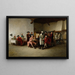 La Salle de Club - Benjamin Eugène Fichel — ingelijst kunstwerk aan de muur