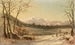 van een winterlandschap in de Witte Bergen - Benjamin Champney — weergave van het kunstwerk