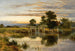 Sluis op de Theems in Streatley - Benjamin Williams Leader — weergave van het kunstwerk