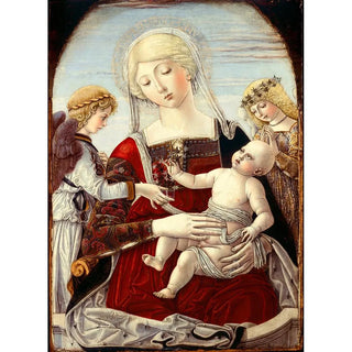 Benvenuto di Giovanni - Virgin and Child with Angels.webp