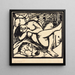 Reproductie van het schilderij Bergère endormie Schlafende Hirtin - Franz Marc