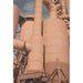Reproductie van het schilderij van het Industriële Fabrieksschildersij van South Works in Chicago, Illinois - Bernard Boutet de Monvel