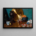 Na het diner - Bernard Hall — ingelijst kunstwerk aan de muur