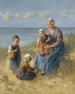 Aan de rand van de zee - Bernard de Hoog — weergave van het kunstwerk
