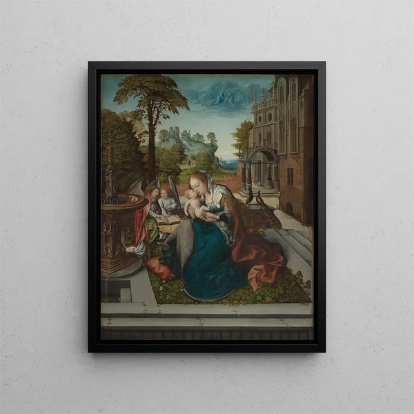 Bernard van Orley - Virgin and Child with Angels.webp