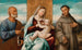 Madonna and Child with Saint Peter and Saint Francis - Bernardino Licinio — artwork view