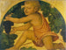 Putto dat druiven plukt - Bernardino Luini — weergave van het kunstwerk