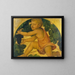 Putto dat druiven plukt - Bernardino Luini — ingelijst kunstwerk aan de muur