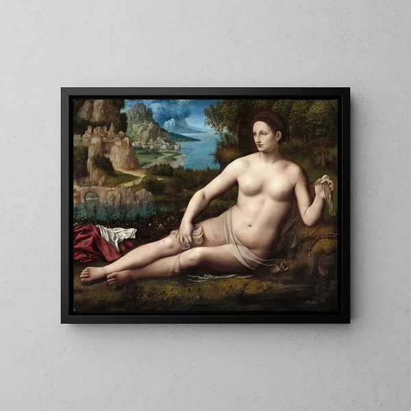 Venus - Bernardino Luini — framed artwork on a wall